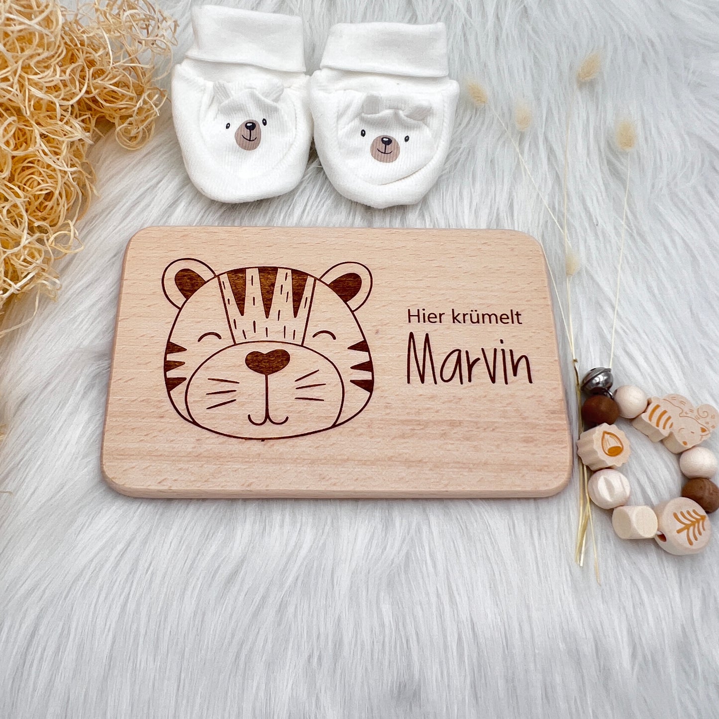 Frühstücksbrettchen Personalisiert Safari Animal
