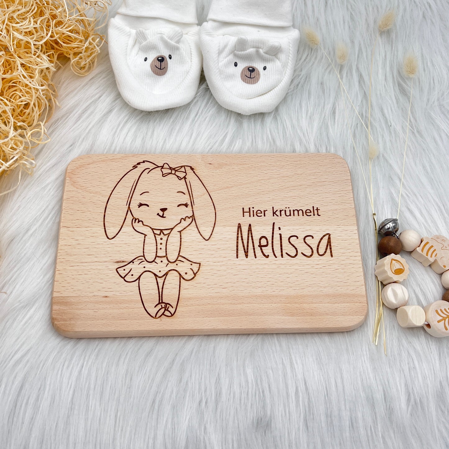 Frühstücksbrettchen - Cute Bunny