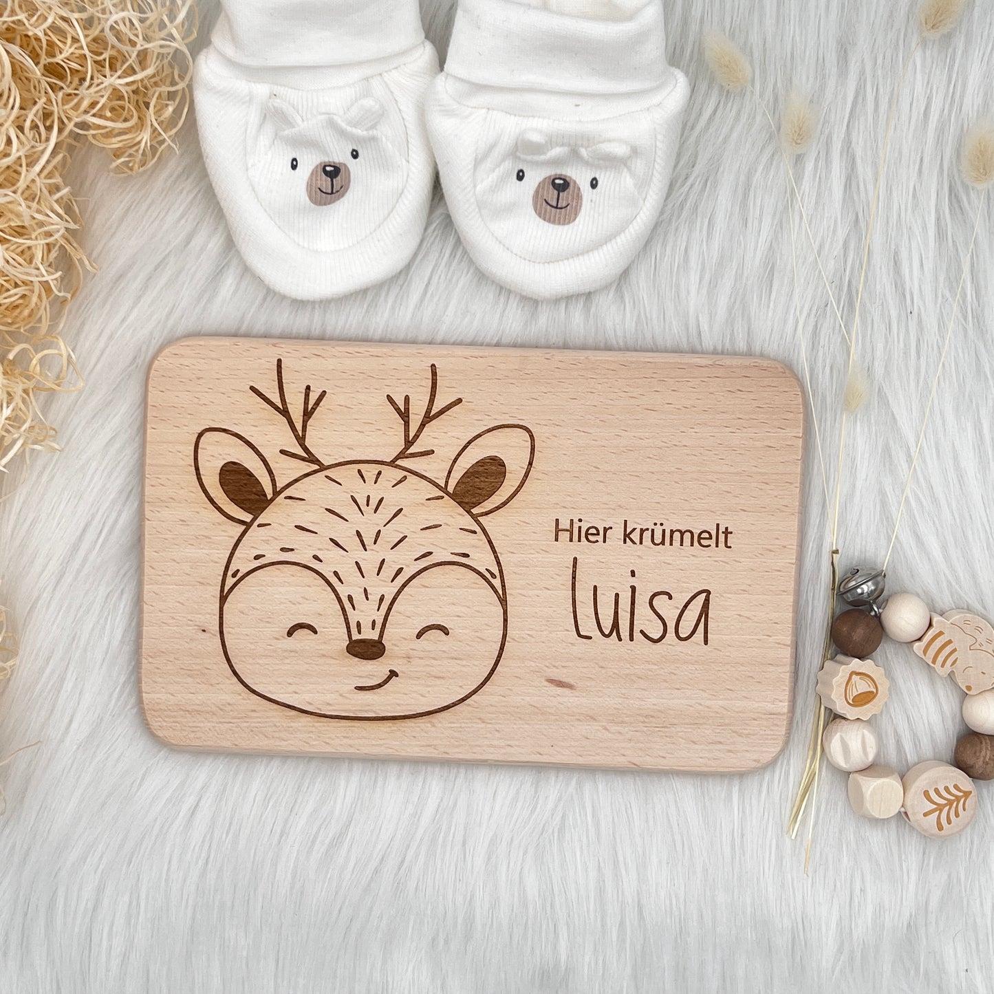 Frühstücksbrettchen - Baby Deer
