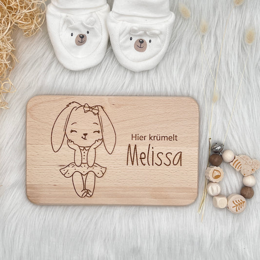 Frühstücksbrettchen - Cute Bunny