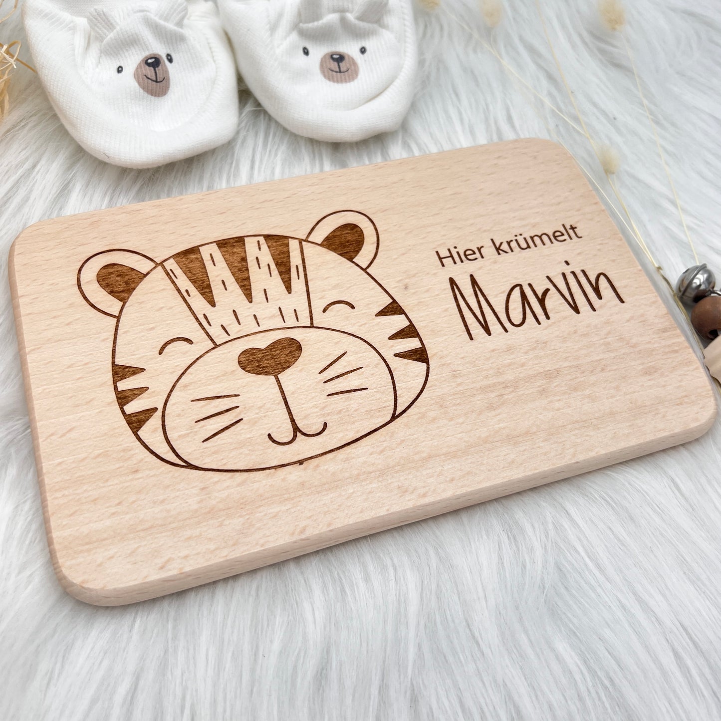 Frühstücksbrettchen Personalisiert Safari Animal