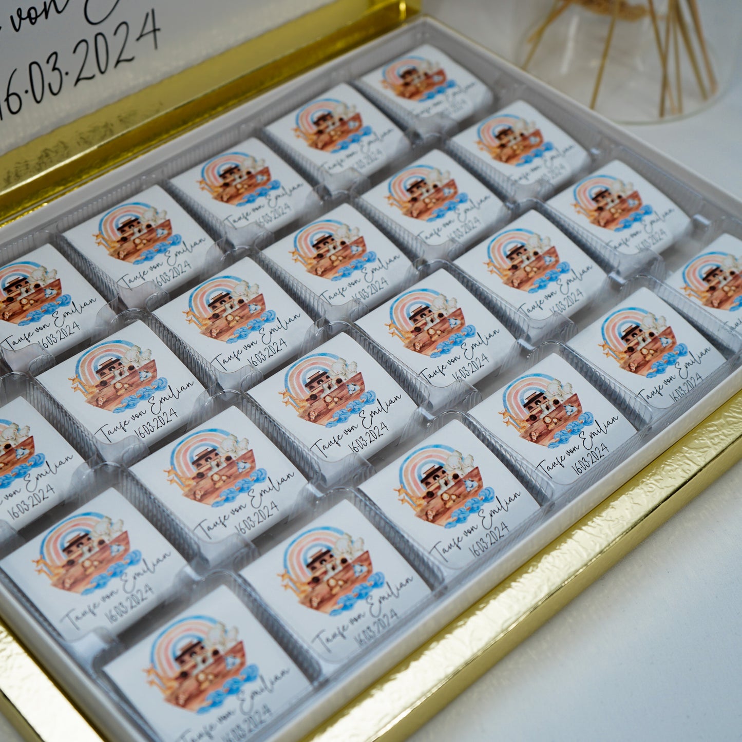 Schokobox Personalisiert - Arche Noah