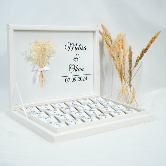 Schokobox Personalisiert - White Elegance Love