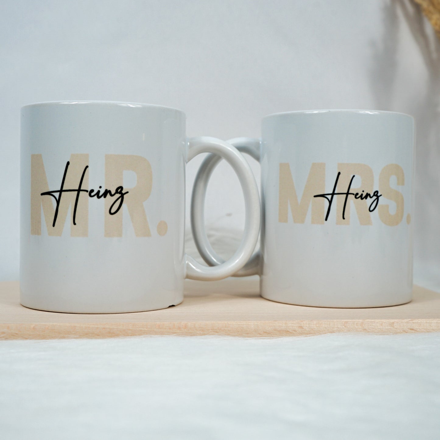 Tasse Personalisiert - MR. & MRS.