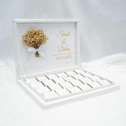 Schokobox Personalisiert - Golden Pearls