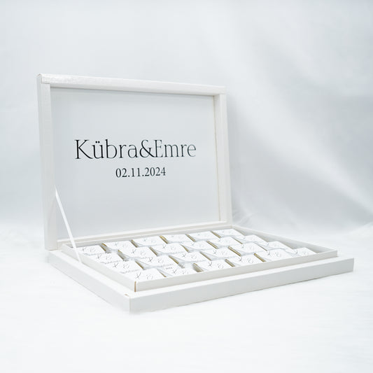 Schokobox Personalisiert - Minimalist Love