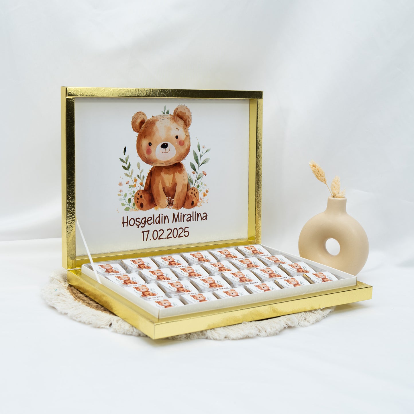 Schokobox Personalisiert - Baby Teddybär