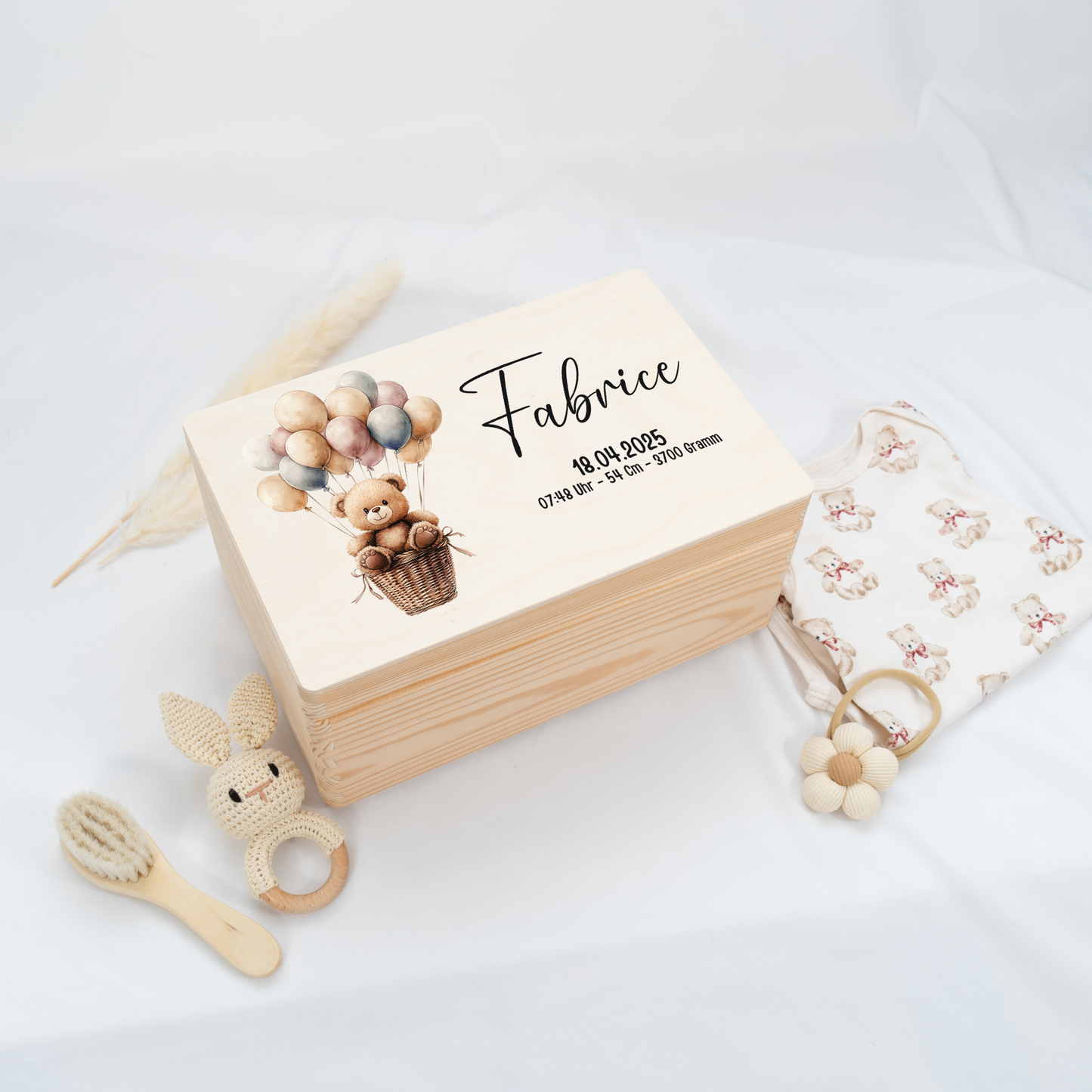 Personalized Memory Box - Baby Lion