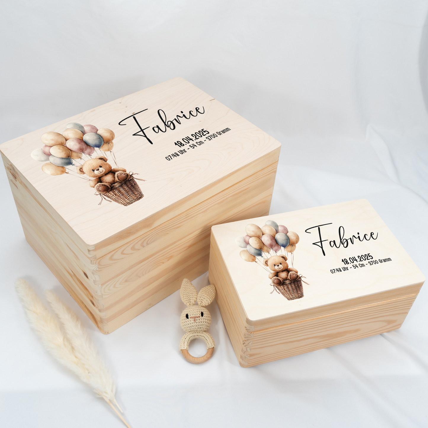 Personalized Memory Box - Baby Lion