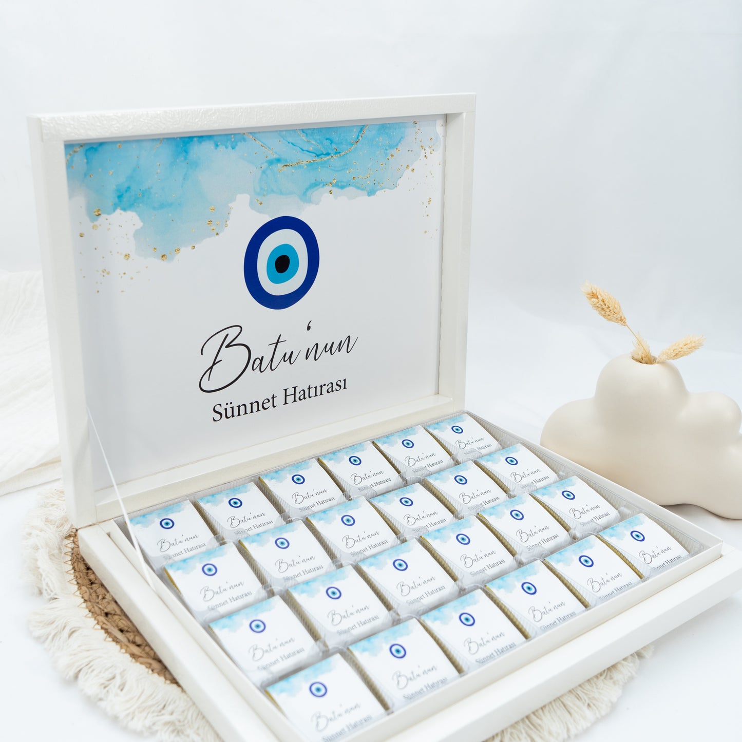 Schokobox Personalisiert - Sünnet Hatirasi Beyaz