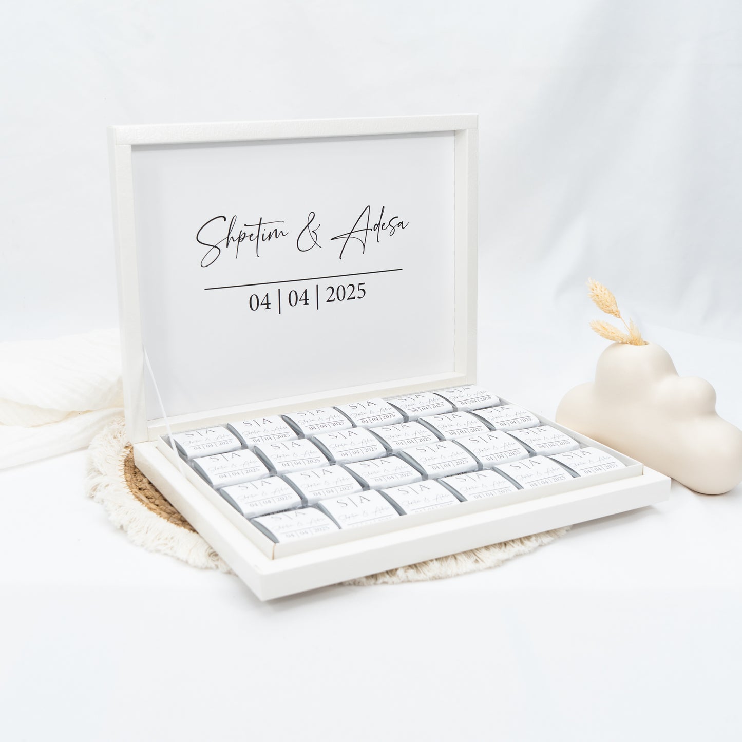Schokobox Personalisiert - Elegant & Minimalistisch
