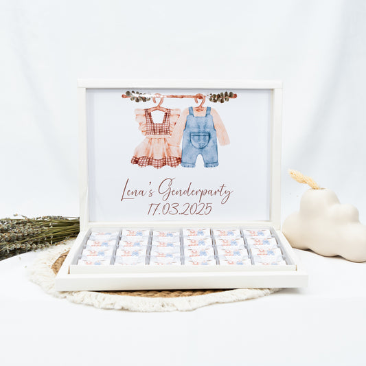 Schokobox Personalisiert - Gender Party
