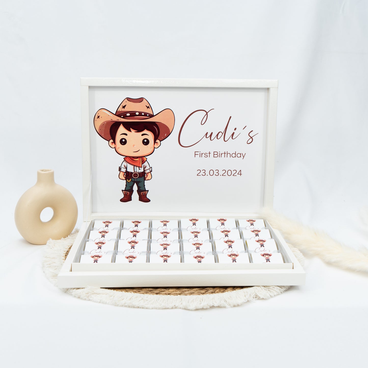 Schokobox Personalisiert - Yeehaw Cowboy