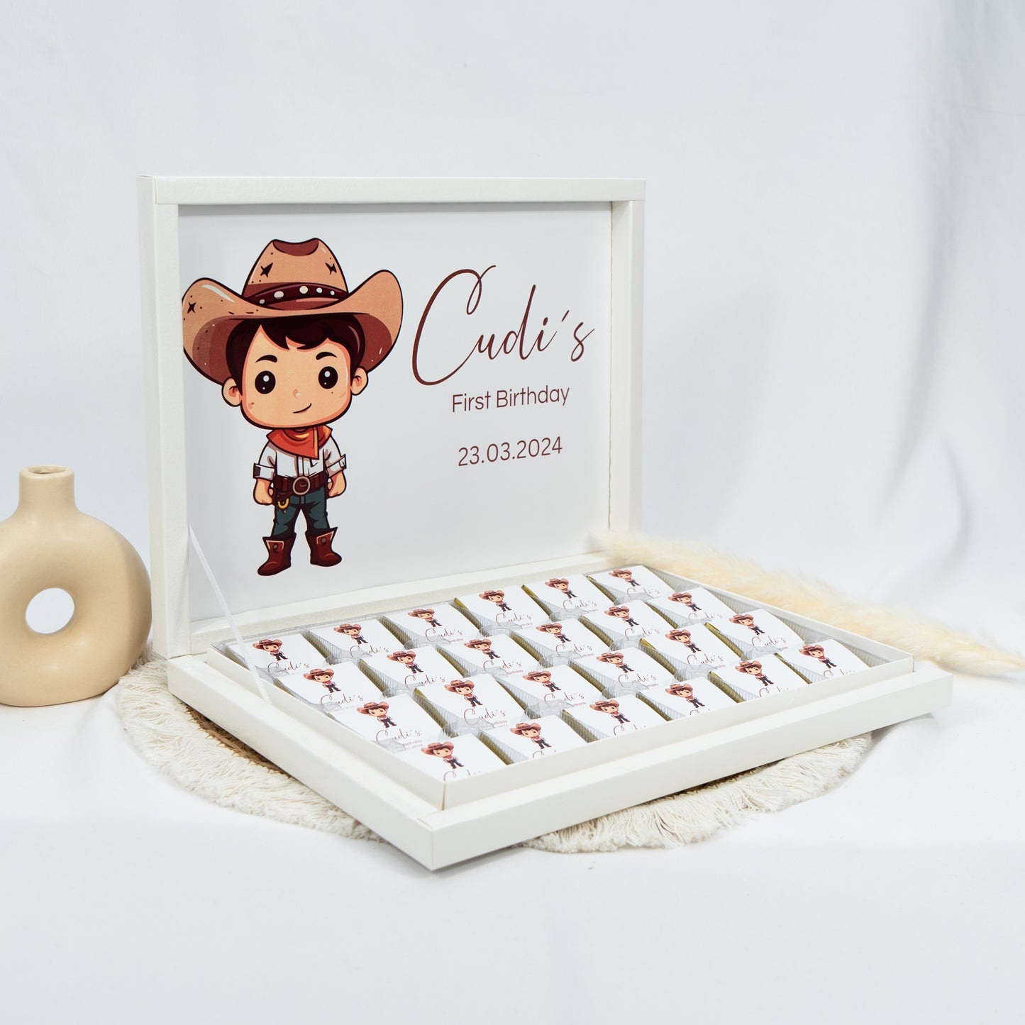 Schokobox Personalisiert - Yeehaw Cowboy