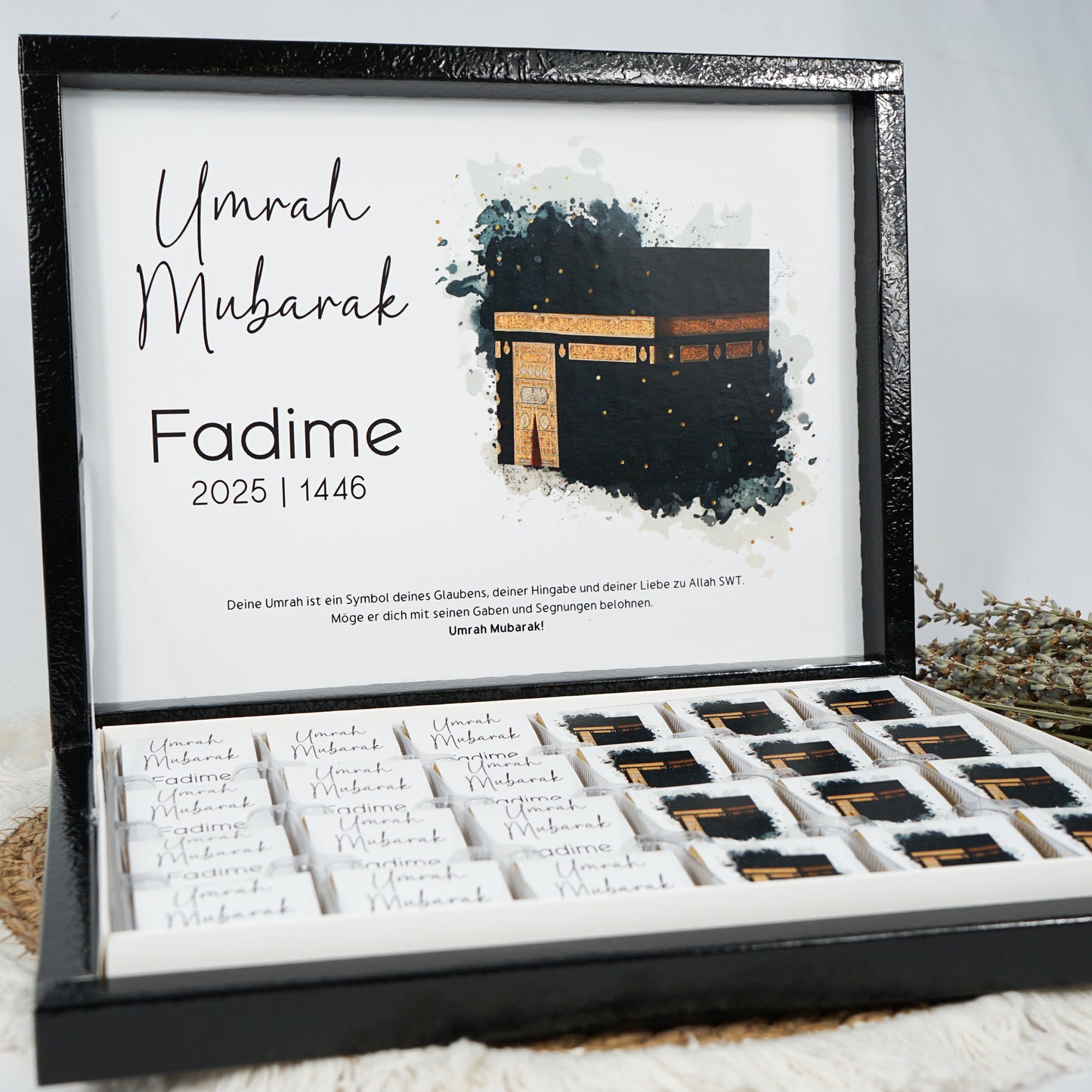 Schokobox Personalisiert - Hajj Mubarak Classic