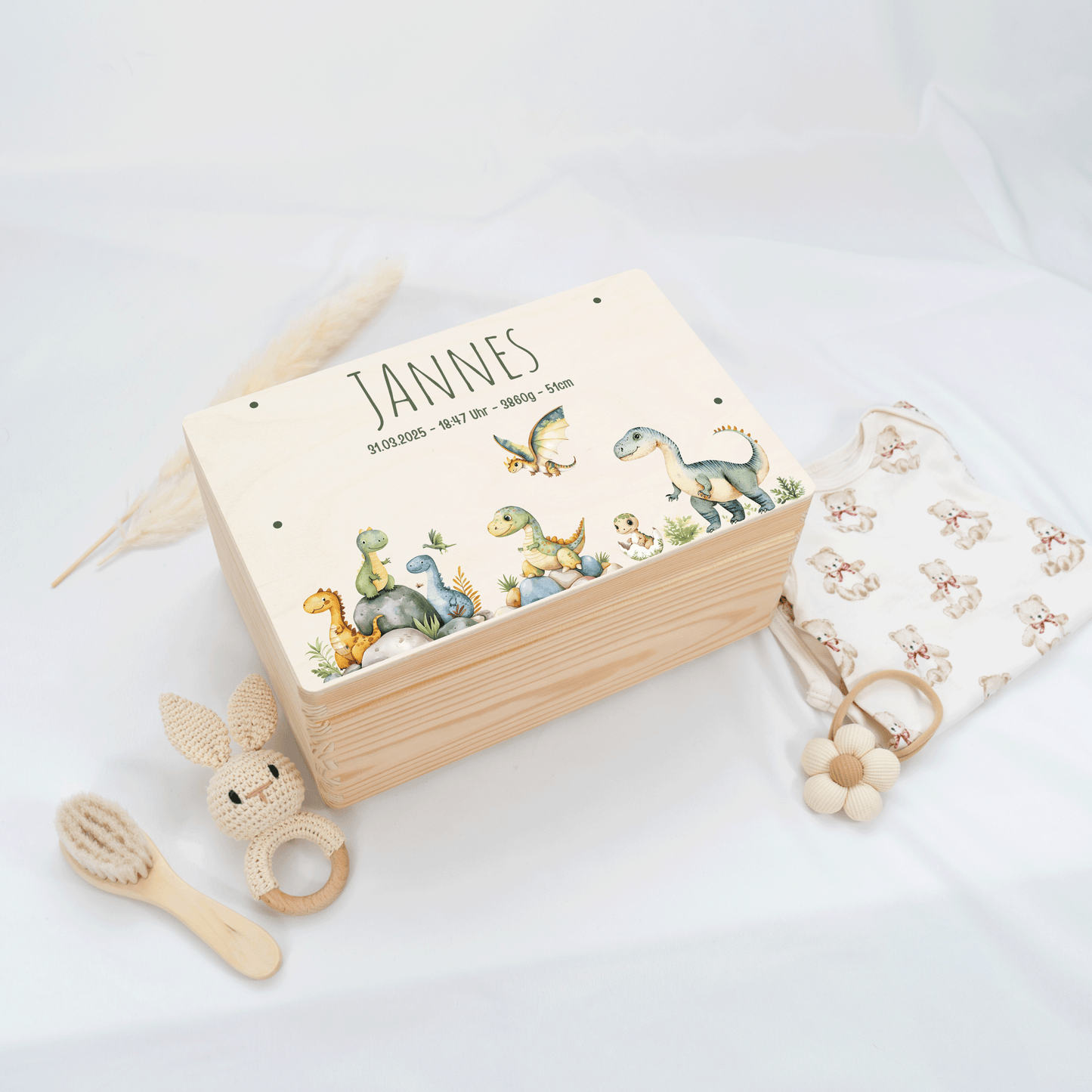 Personalized Memory Box - Baby Lion