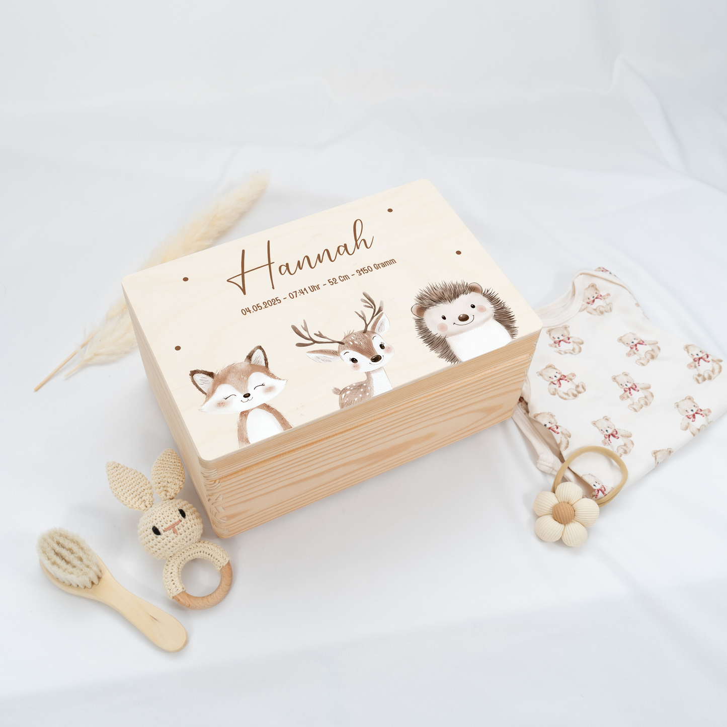 Personalized Memory Box - Baby Lion