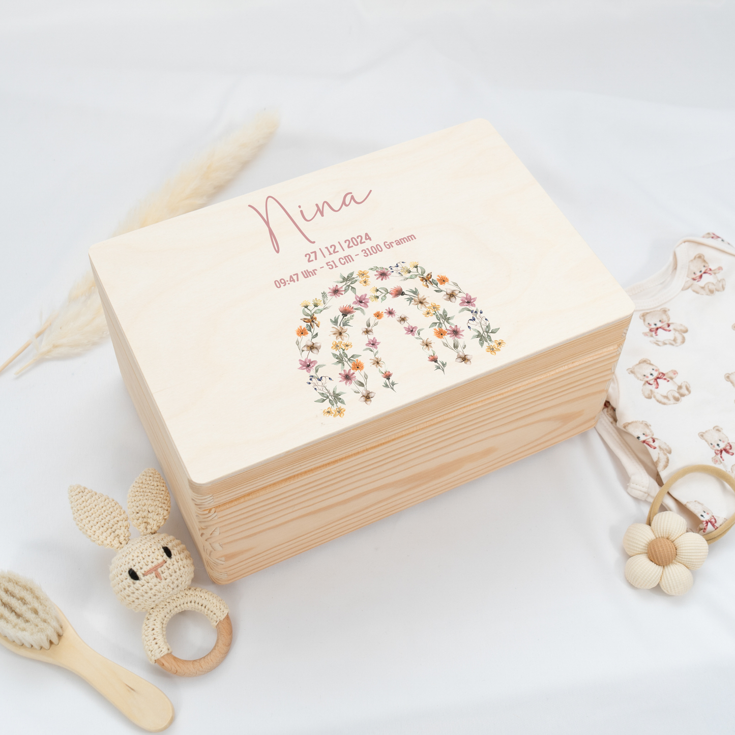 Personalized Memory Box - Baby Lion