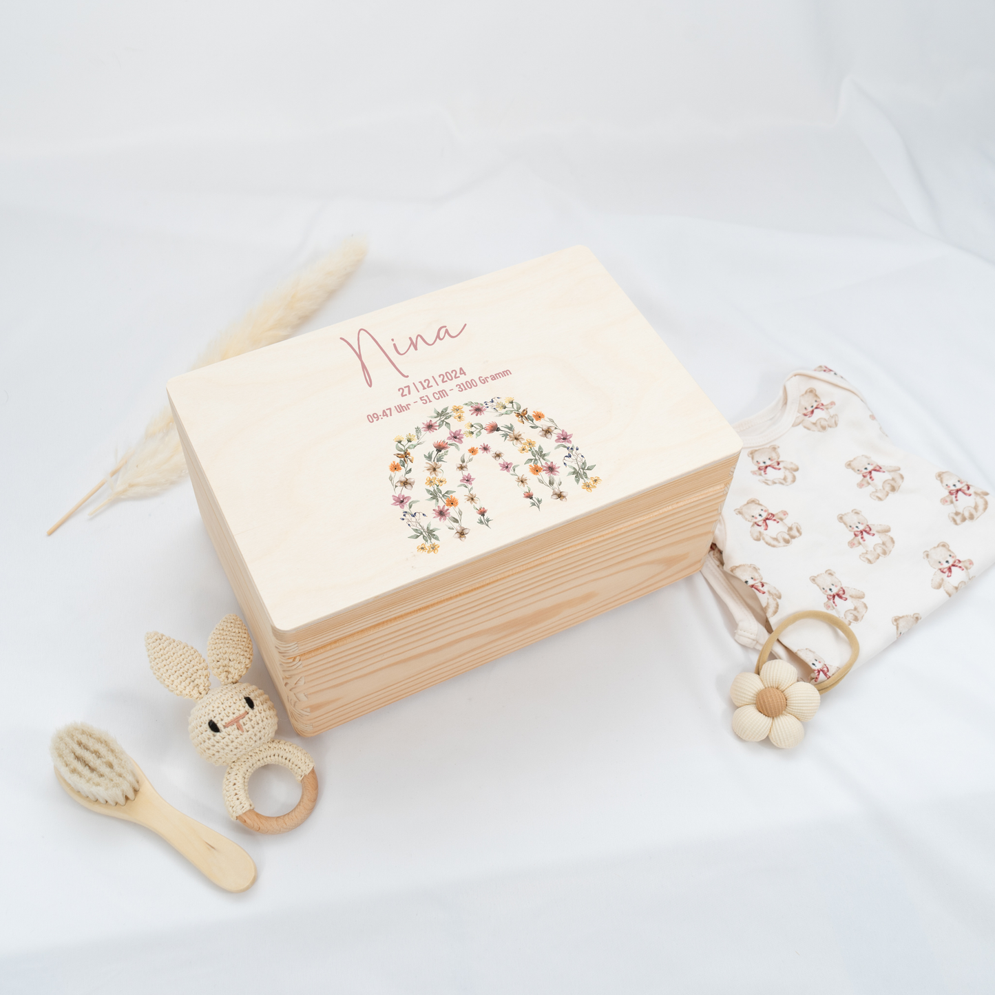 Personalized Memory Box - Baby Lion