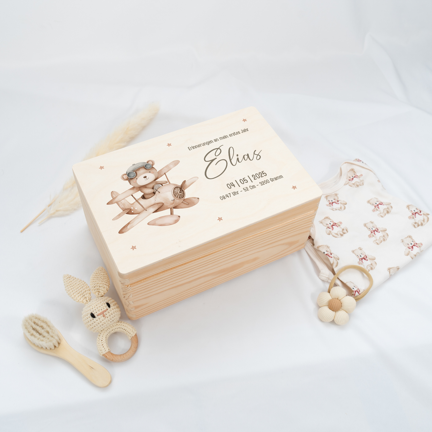 Personalized Memory Box - Baby Lion