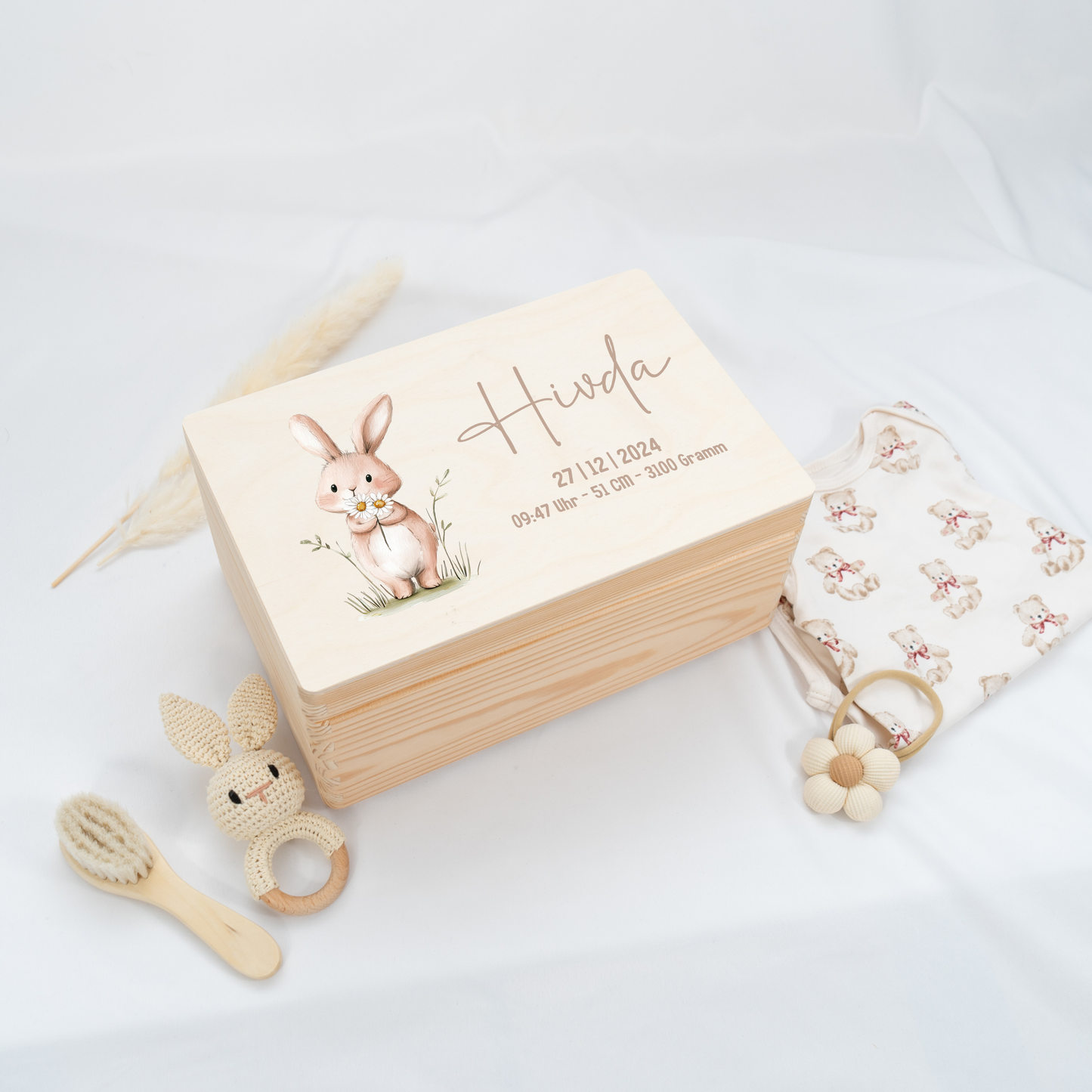 Personalized Memory Box - Baby Lion