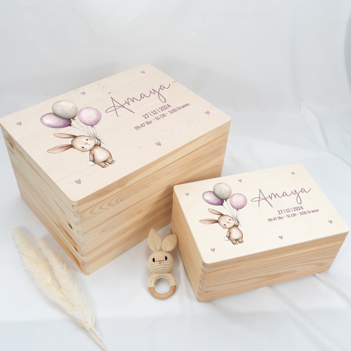 Personalized Memory Box - Baby Lion