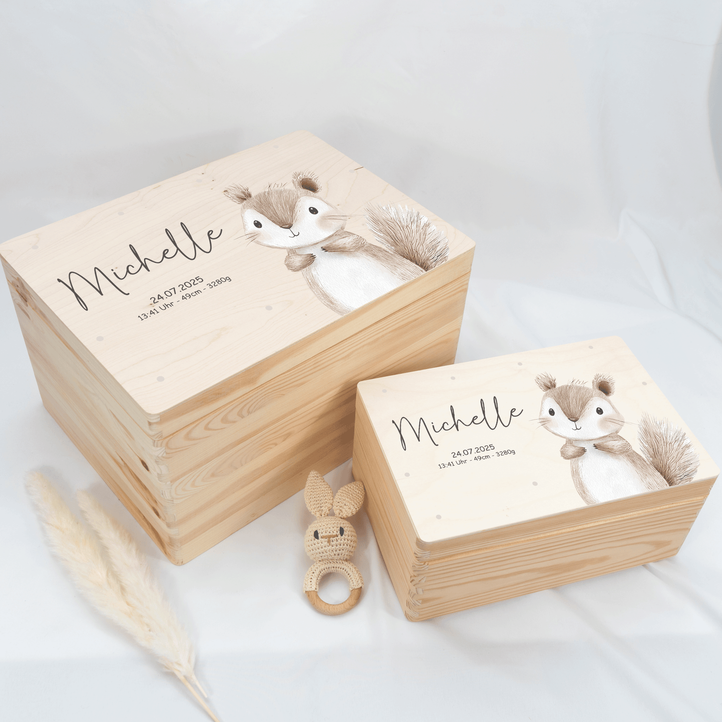 Personalized Memory Box - Baby Lion
