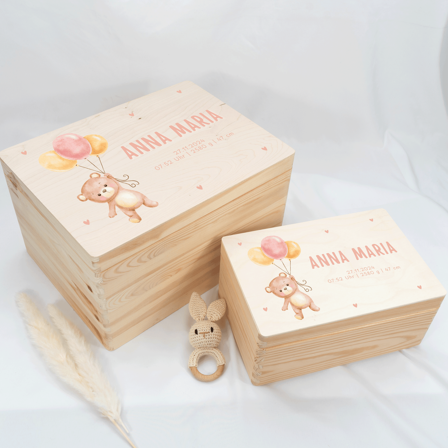 Personalized Memory Box - Baby Lion