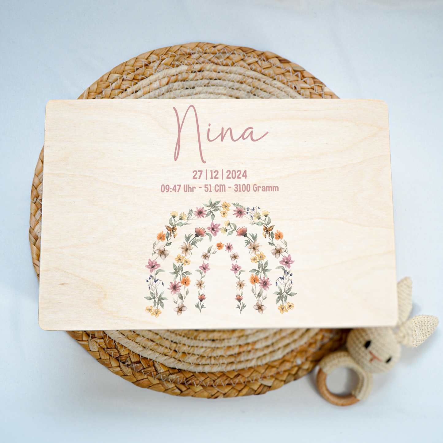 Personalized Memory Box - Baby Lion