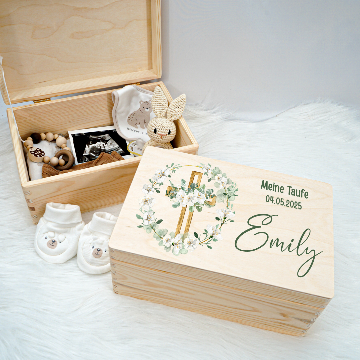 Personalized Memory Box - Baby Lion