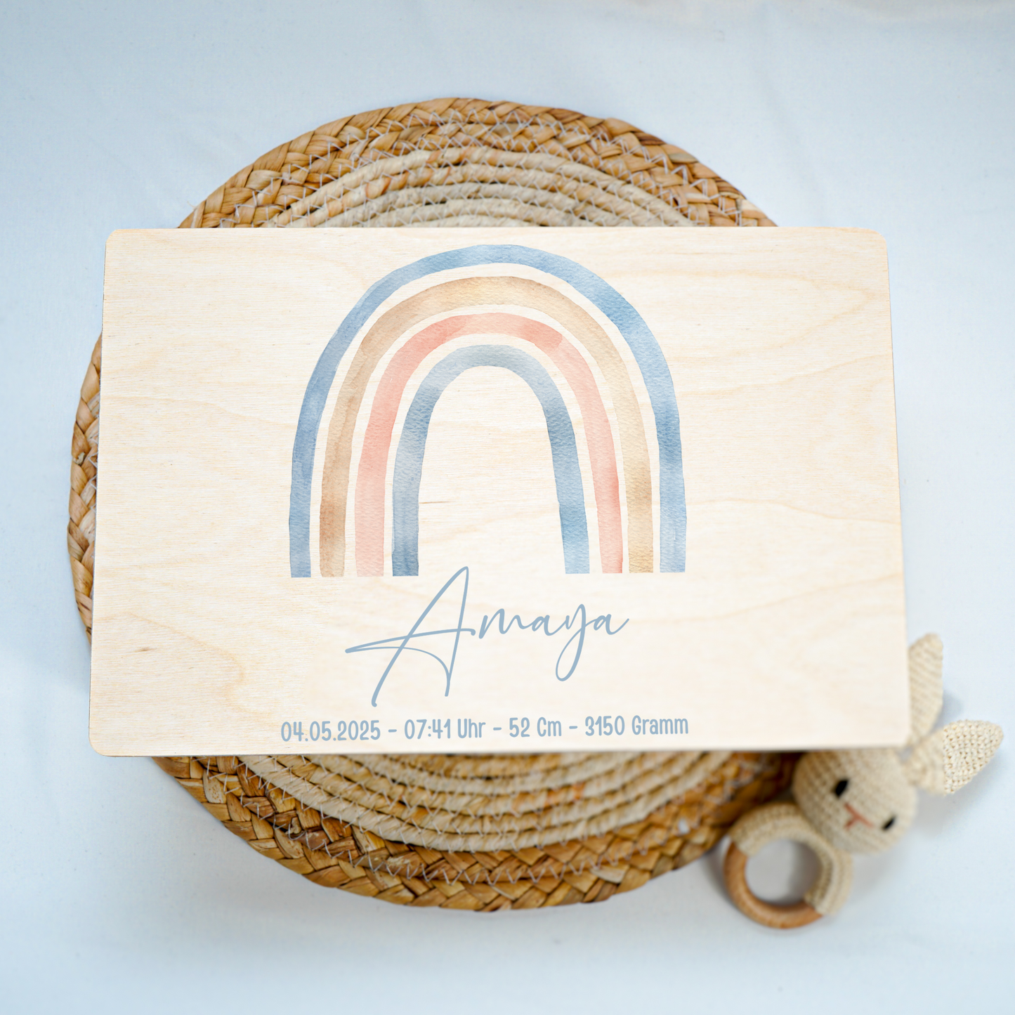 Personalized Memory Box - Baby Lion