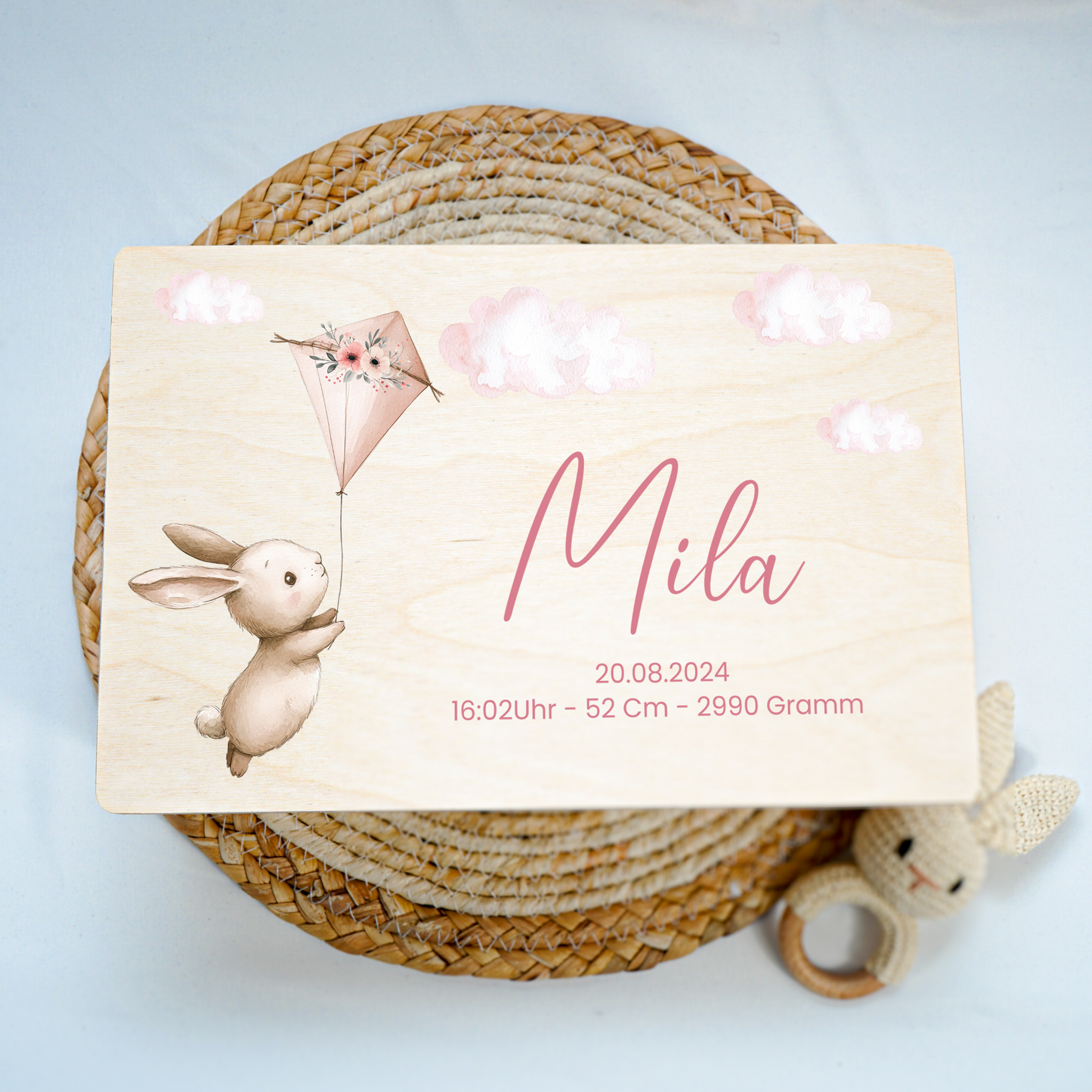 Personalized Memory Box - Baby Lion
