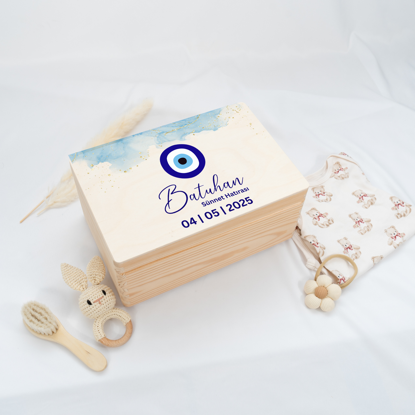 Personalized Memory Box - Baby Lion