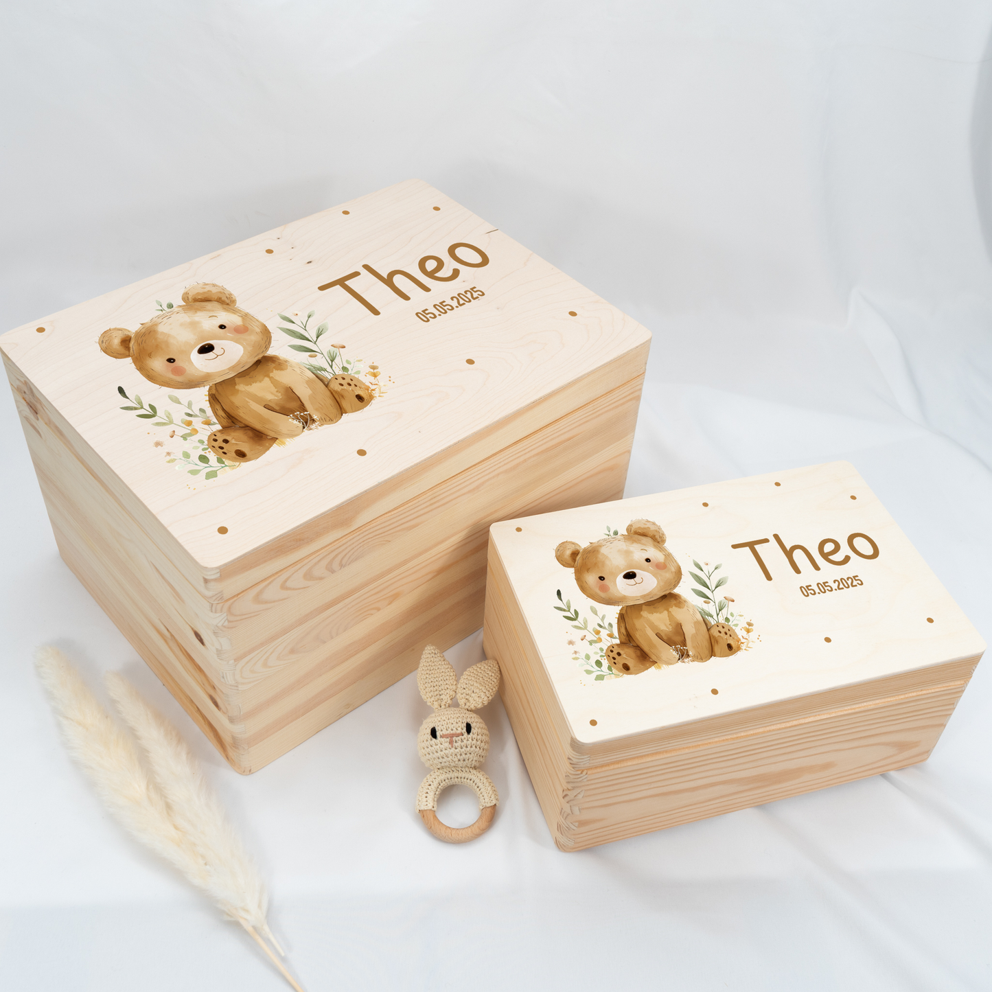 Personalized Memory Box - Baby Lion