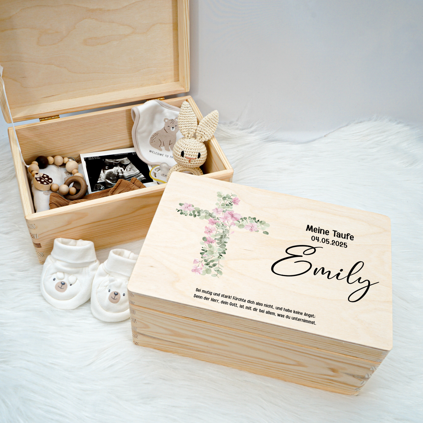 Personalized Memory Box - Baby Lion