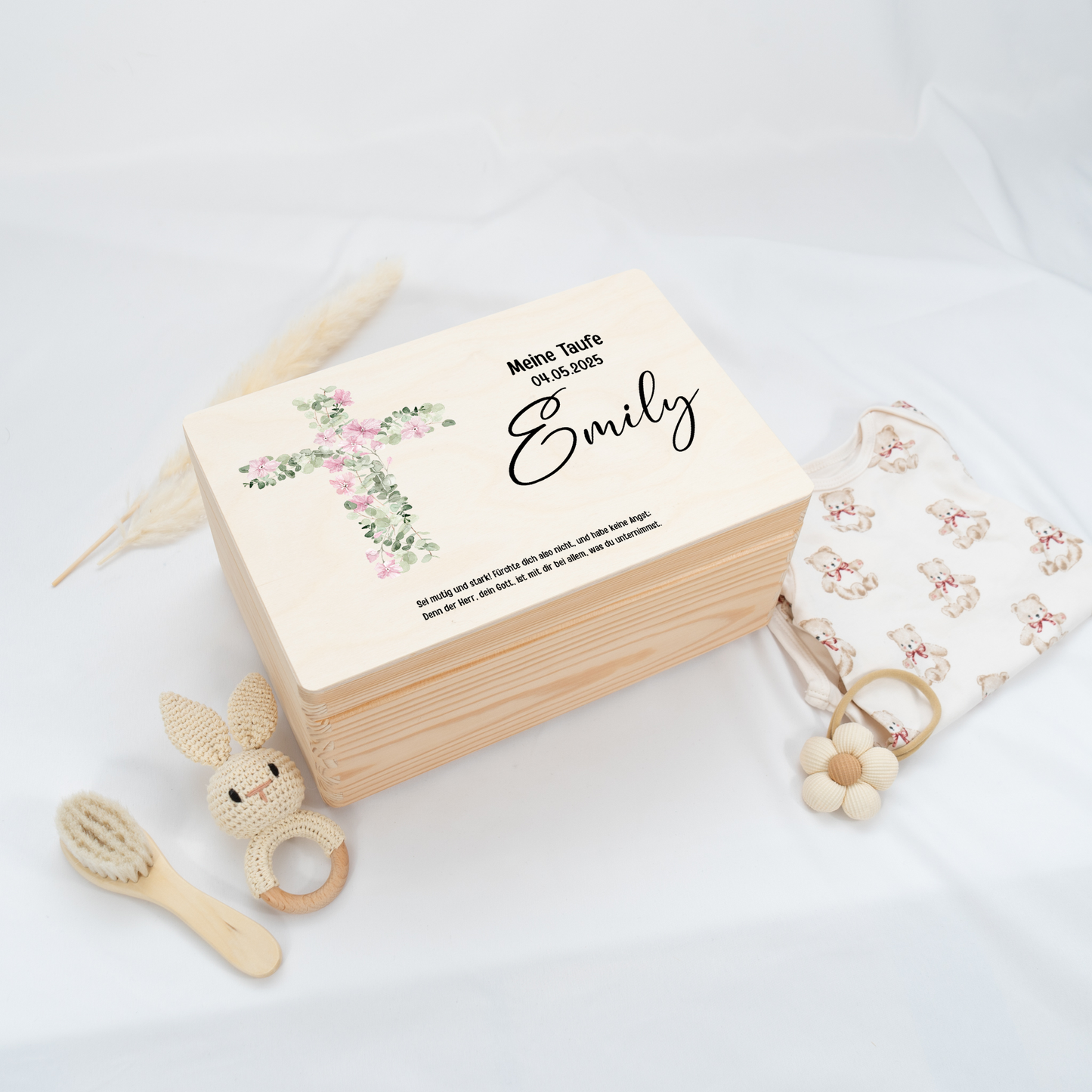 Personalized Memory Box - Baby Lion
