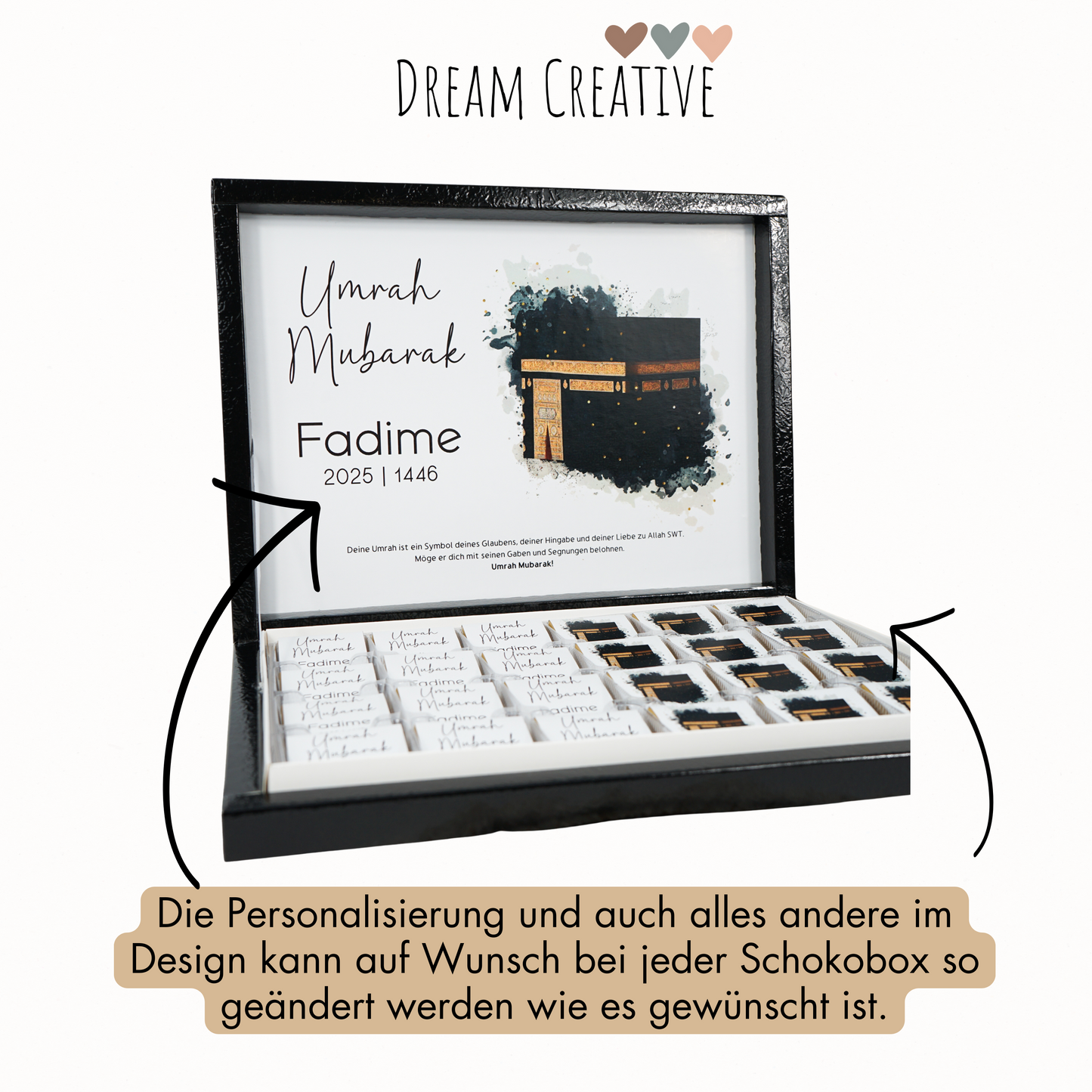 Schokobox Personalisiert - Hajj Mubarak Classic