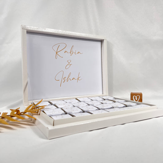Schokobox Personalisiert - Vintage Pearls