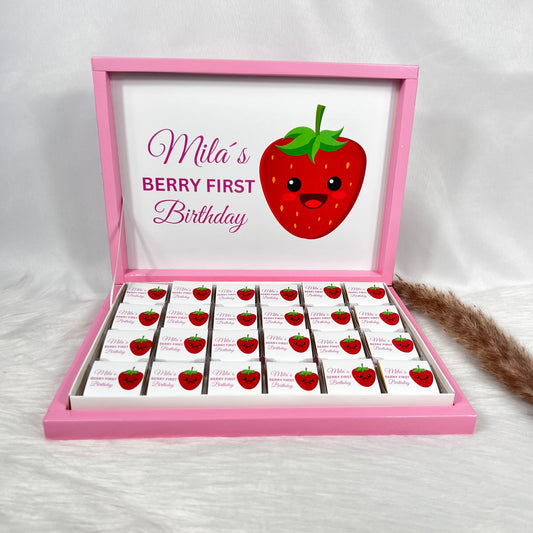 Schokobox Personalisiert - Berry Birthday Bash