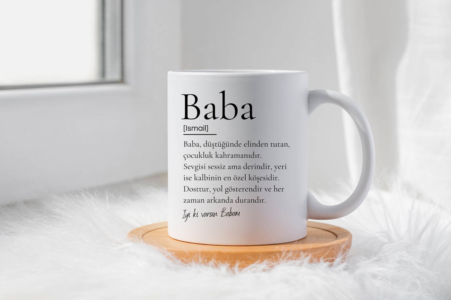 Personalisierte Tasse - Baba Definition
