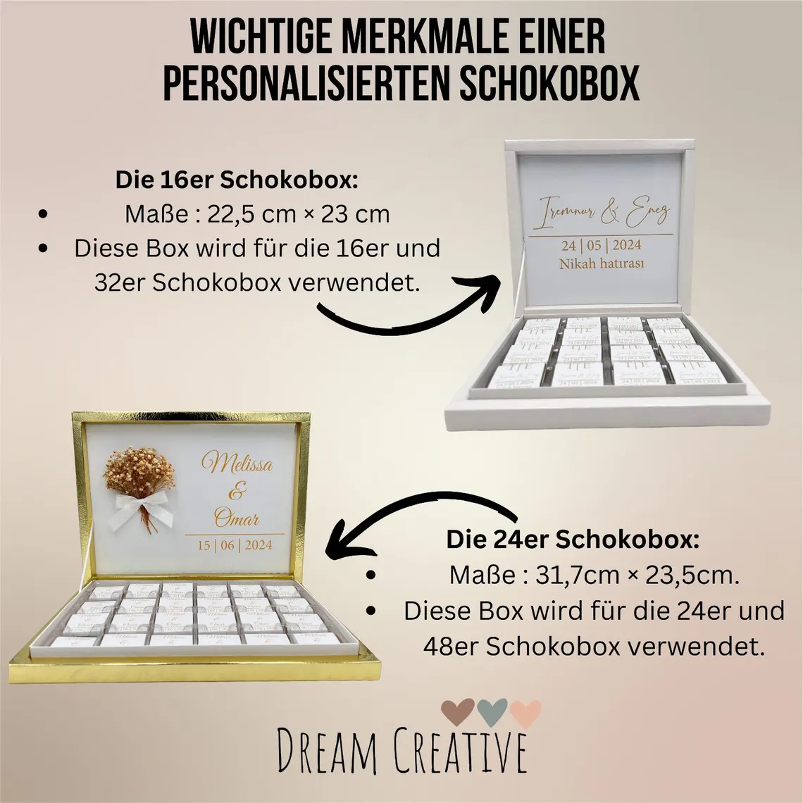 Schokobox Personalisiert - Umrah Mubarak