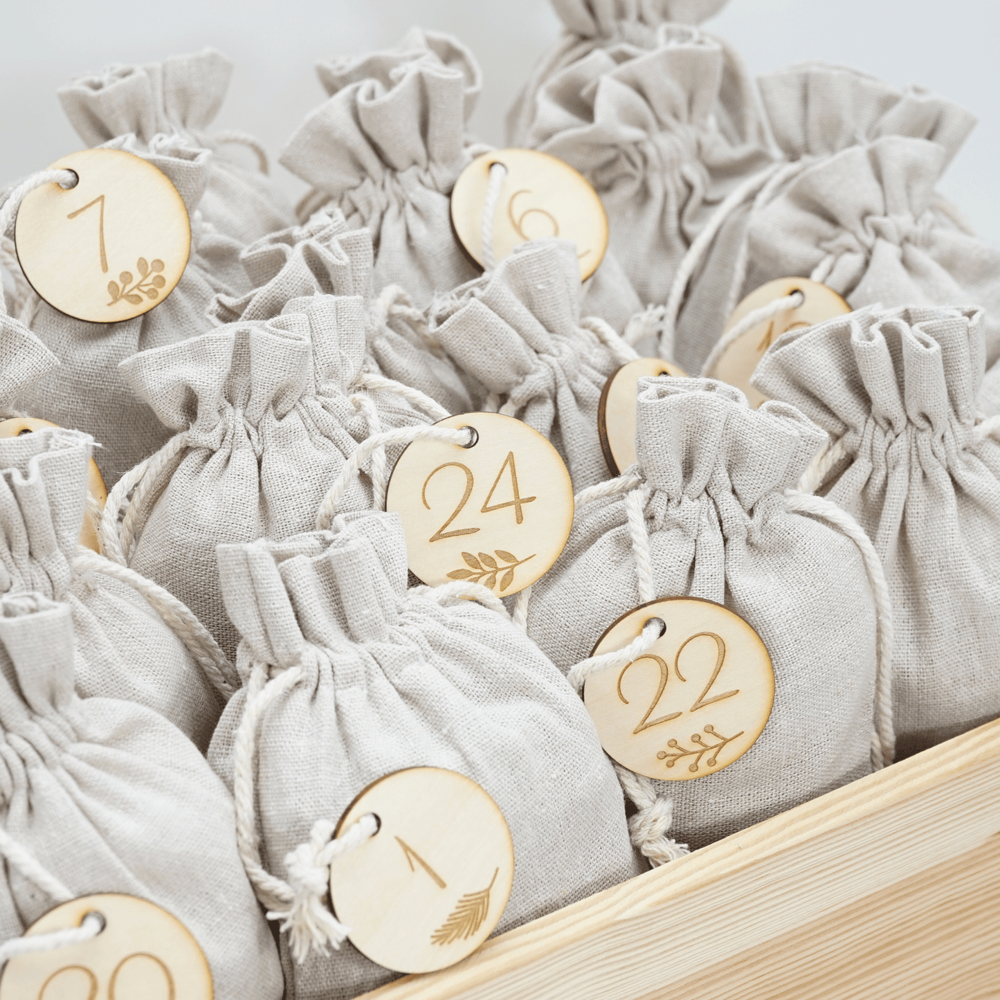 Adventskalender personalisiert zum befüllen - Besinnliche Weihnachten