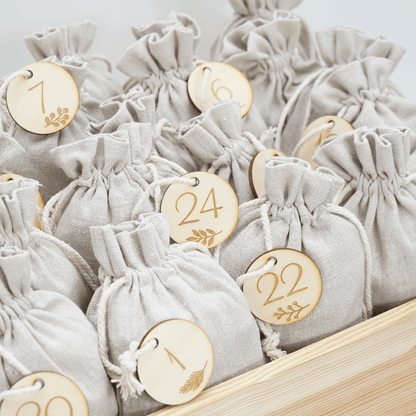 Adventskalender personalisiert zum befüllen - Besinnliche Weihnachten