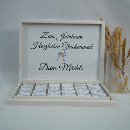 Personalized Chocolate Box - Thank You Motif