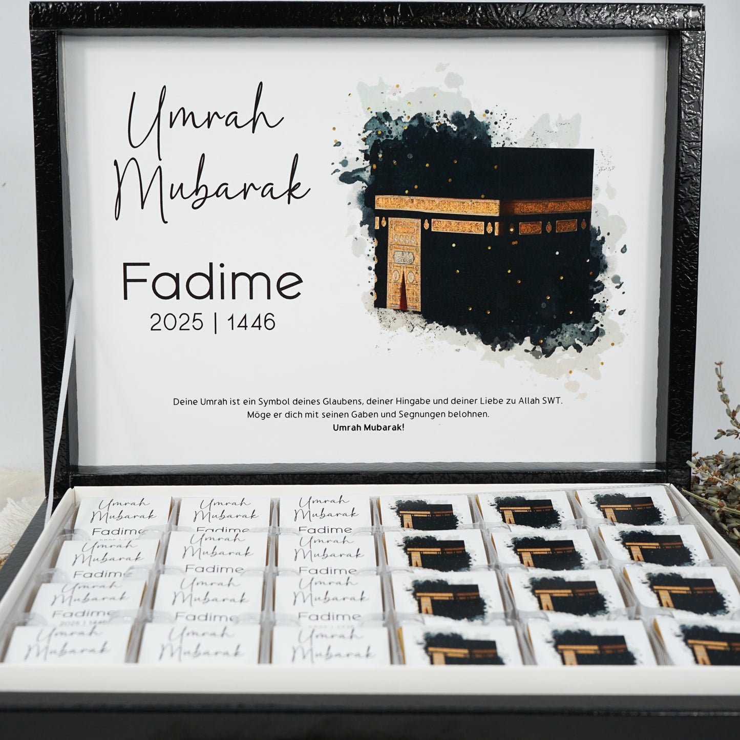 Schokobox Personalisiert - Hajj Mubarak Classic