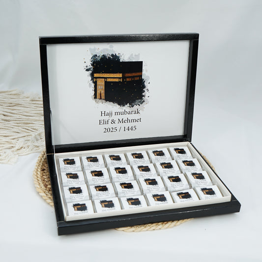 Schokobox Personalisiert - Hajj Mubarak Love