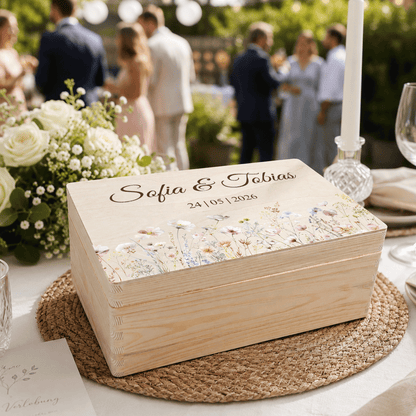 Erinnerungskiste | Standesamt, Verlobung, Hochzeit - Blütenharmonie