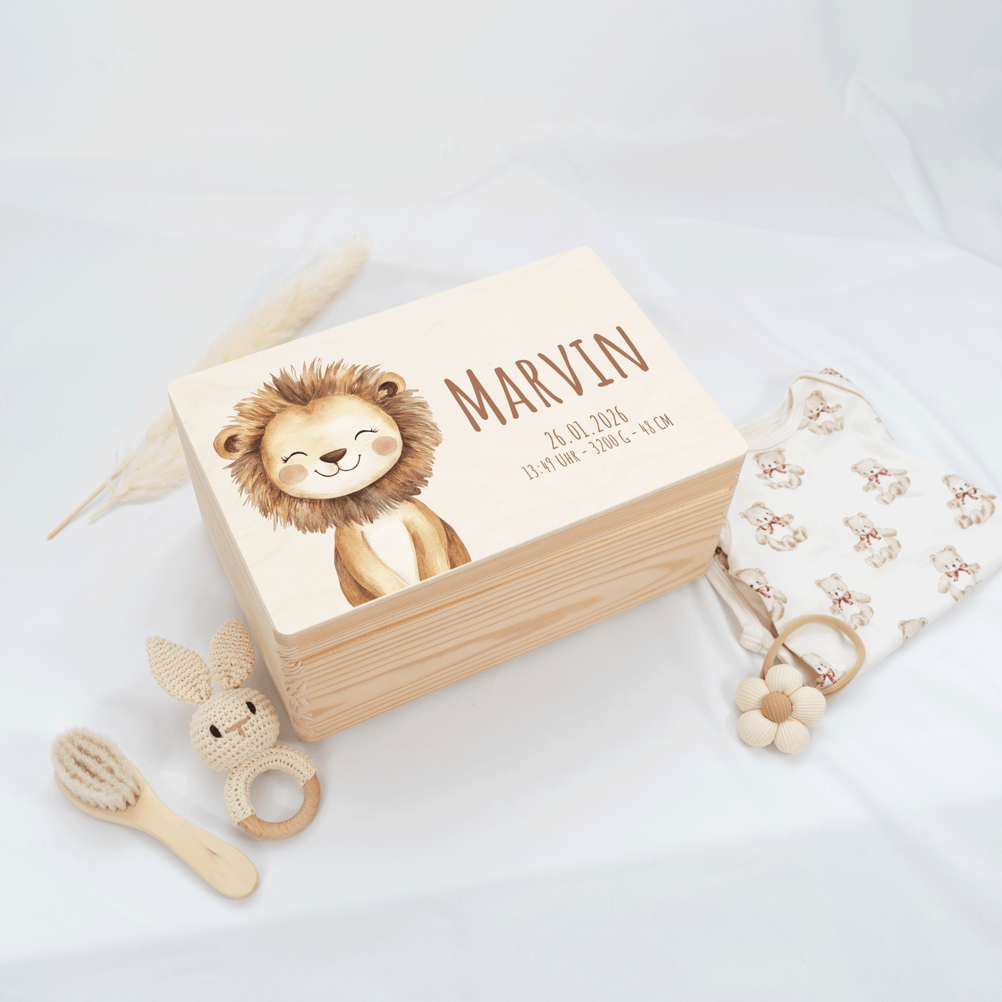 Personalisierte Erinnerungskiste - Woodland Friends