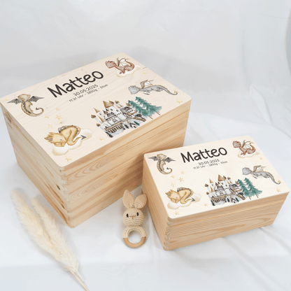 Personalized Memory Box - Baby Lion
