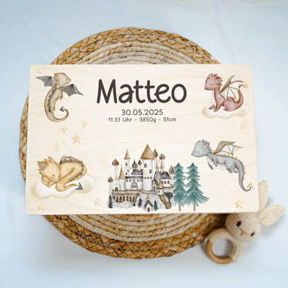 Personalized Memory Box - Baby Lion